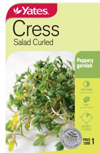 Cress Salad Curled Seeds