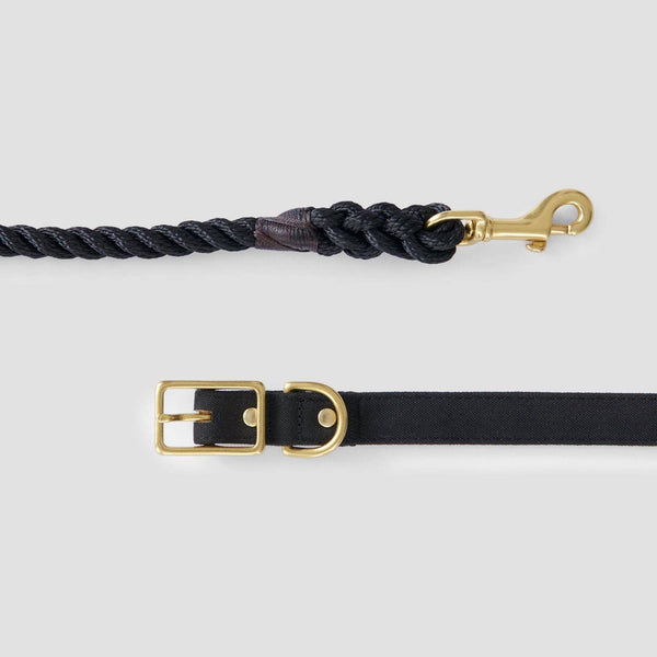 *Rope Dog Leash - Black