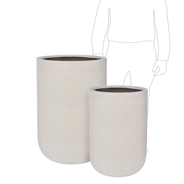 MetroLite U Pot White Sand