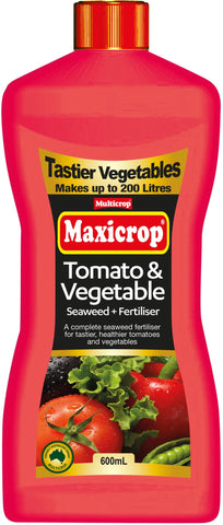 Maxicrop Tomato & Veg Seaweed + Fertiliser 600ml