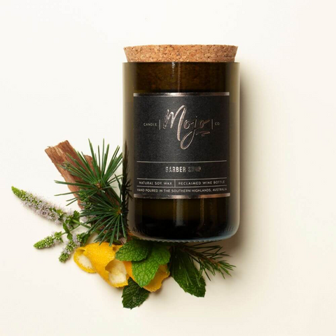 Mojo Black Label Candle - Barber Shop