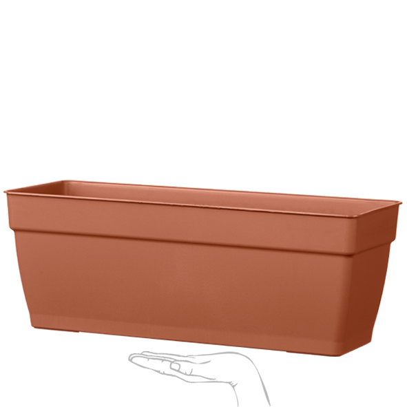 Ninfea Self-Watering Balcony Trough 570mm