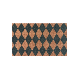 Doormat Harlequin Green