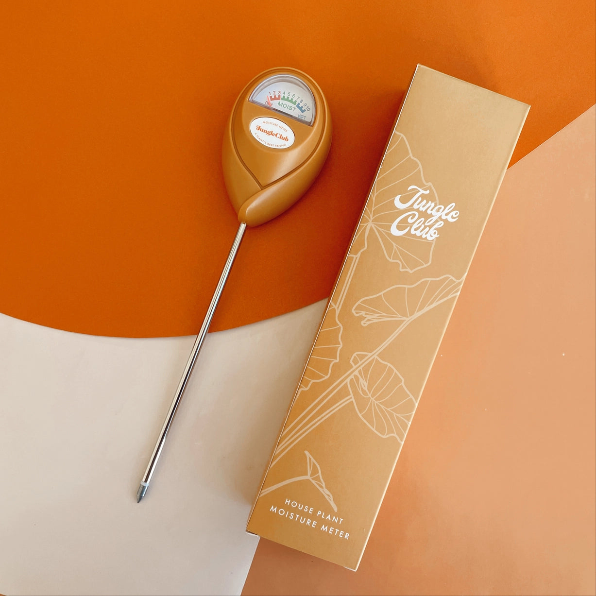 Jungle Club Moisture Meter- Orange