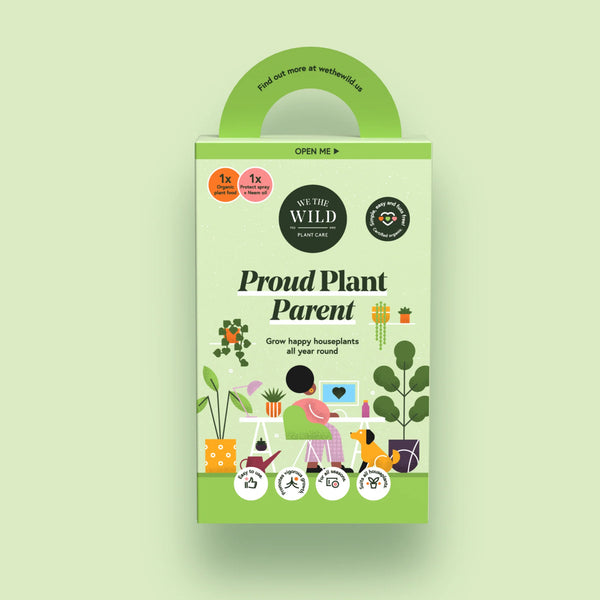 We The Wild Proud Plant Parent Kit