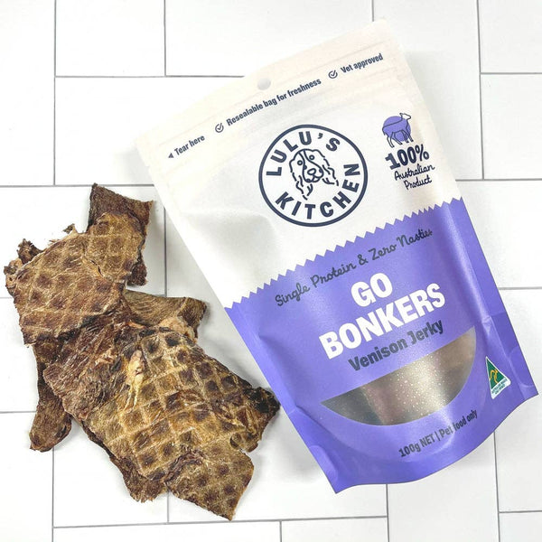 *Go Bonkers - Venison Jerky: 100g