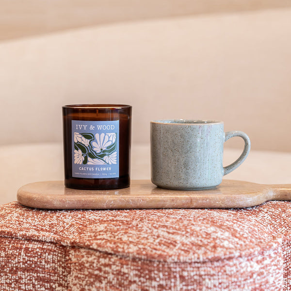 Ivy & Wood - Cactus Flower Scented Candle