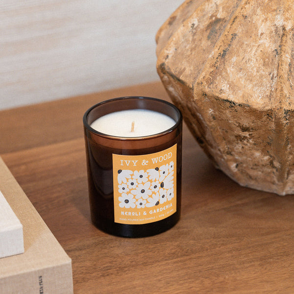 Ivy & Wood - Neroli & Gardenia Scented Candle