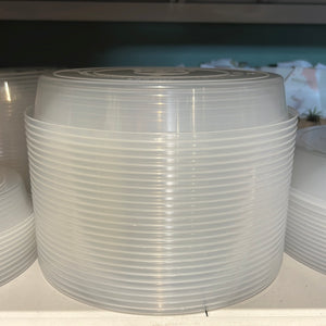 Clear Plastic Saucer