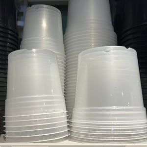 Clear Plastic Pots