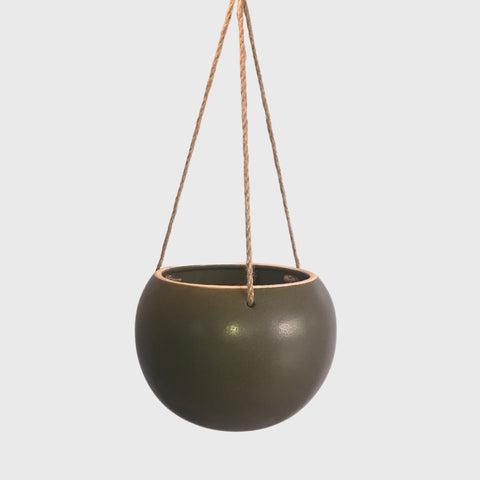 Orbit Hanging Planter - Jade