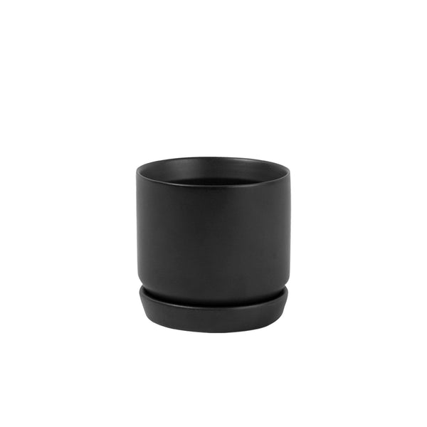 Oslo Planter Jet Black