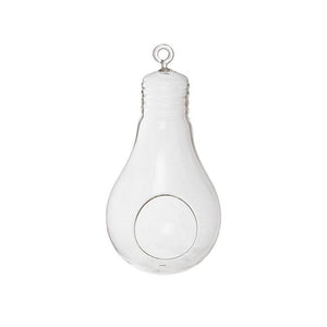 Hanging Glass Light Bulb 11 x 22cm