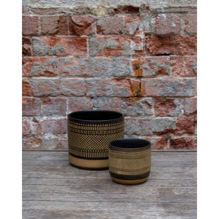 Boho Pot Black