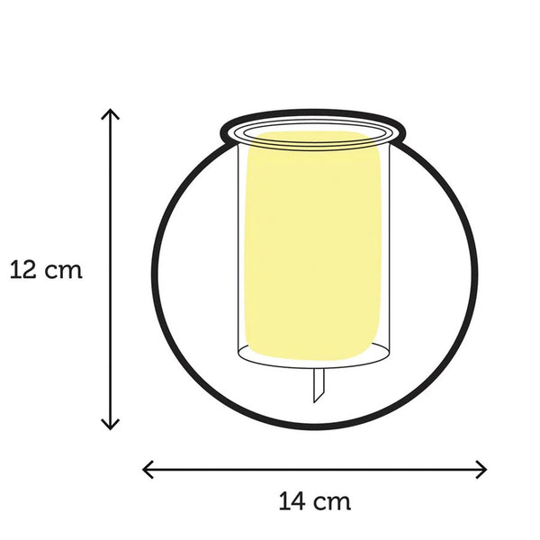 Cup O Flora Medium Clear