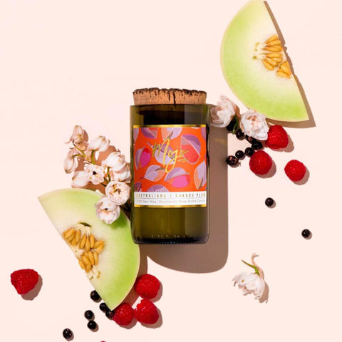 Australiana Wine Bottle Candle - Kakadu Plum