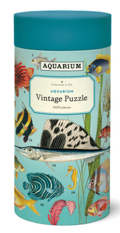 Cavallini 1000 Pc Puzzle - Aquarium