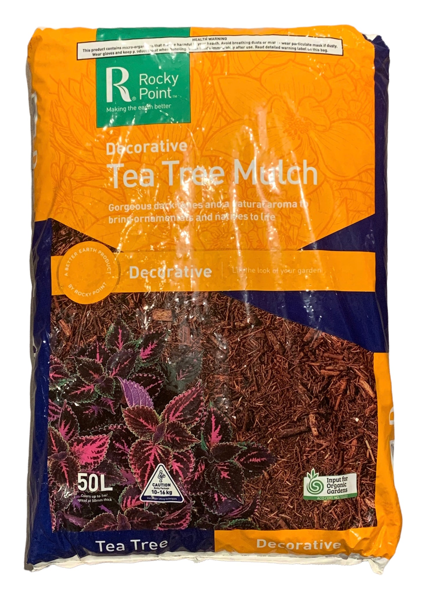 Rocky Point Tea Tree Mulch 50L