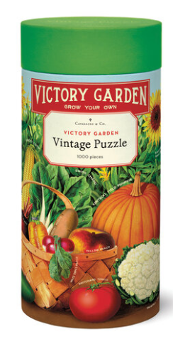 Cavallini 1000 Pc Puzzle - Victory Garden